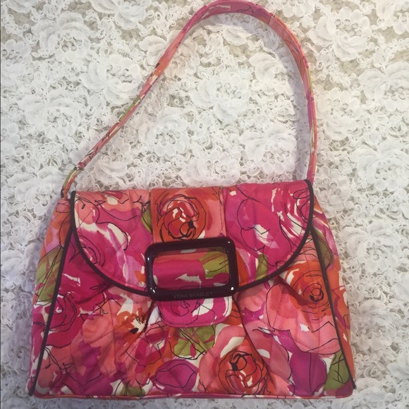 Vera Bradley Handbags - [Vera Bradley] purse handbag shoulder vintage rose